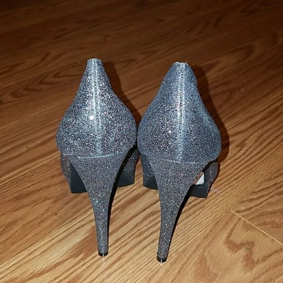 Madden girl Caity glitter SPARKLE heels Sz 8.5 NWOB - Picture 4 of 6
